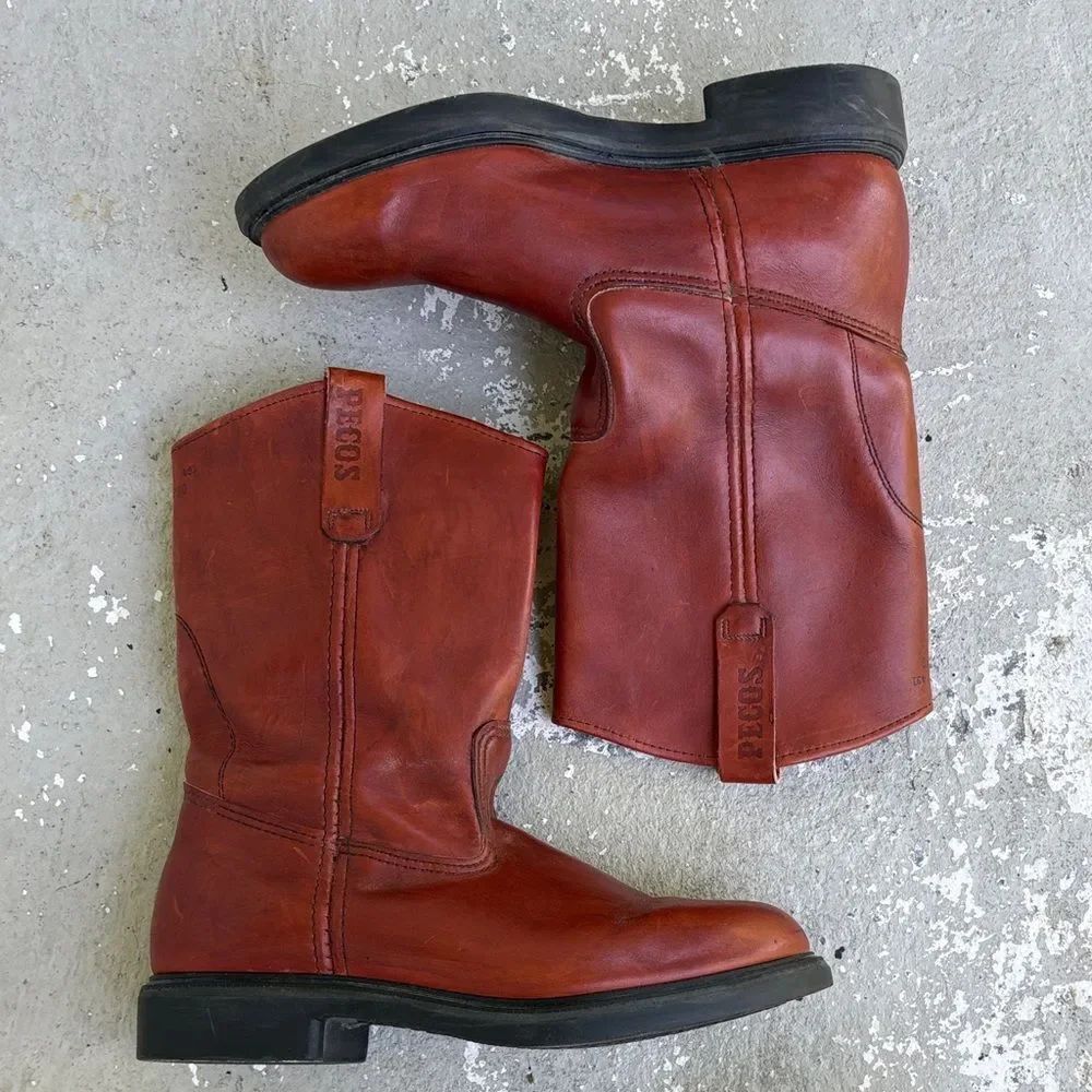 Vintage Red Wing Pecos Cowboy boot